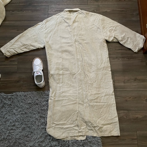 Beige Trench Coat / Jacket - Picture 4 of 7